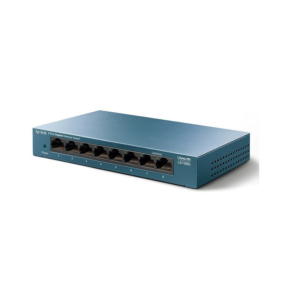 Switch TP-Link LS108G 8 Puertos/ RJ-45 10/100/1000 - Imagen 1