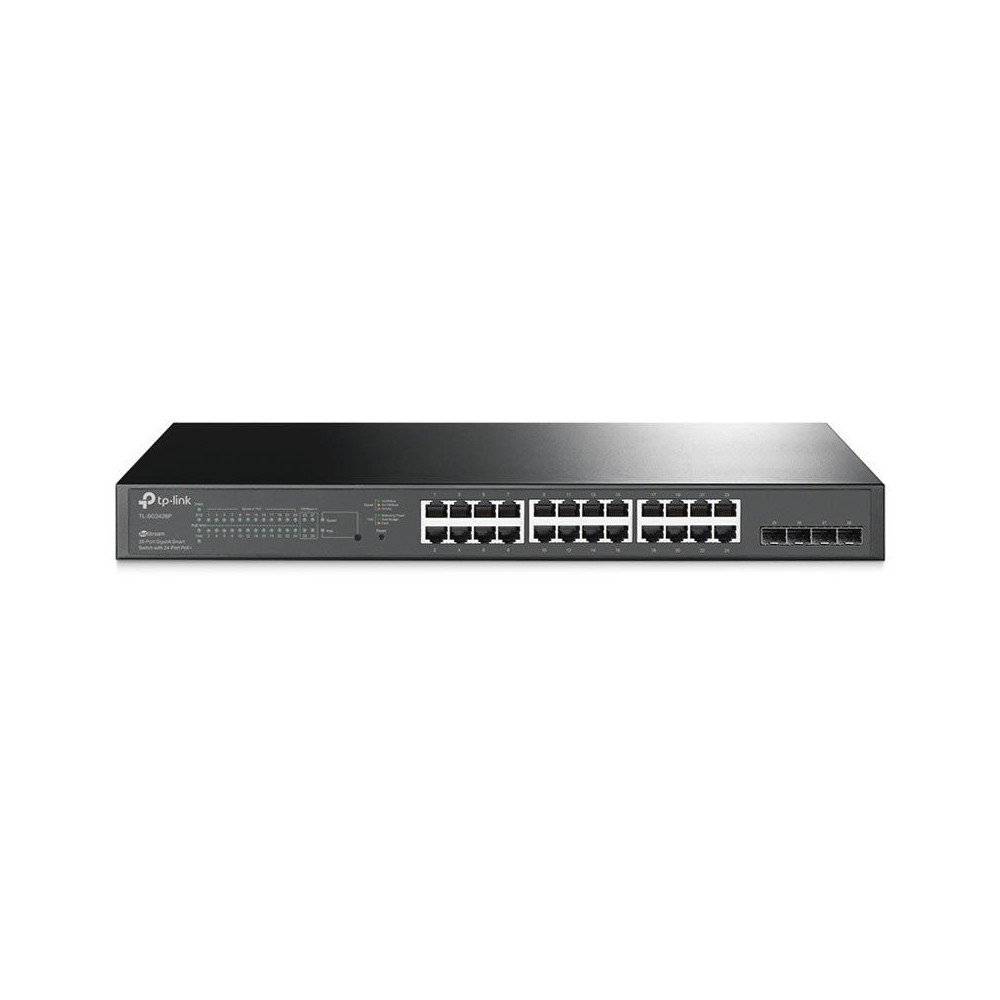 Switch TP-Link Smart Gigabit TL-SG2428P 24 Puertos/ RJ-45 10/100/1000 PoE/ SFP - Imagen 1