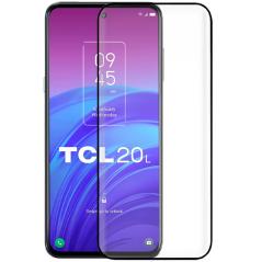 Protector Pantalla Cristal Templado COOL para TCL 20 5G / 20L / 20L Plus (FULL 3D Negro)