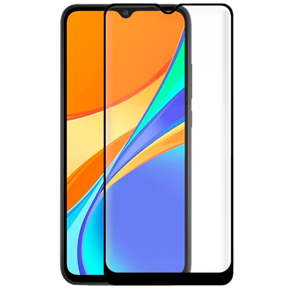 Protector Pantalla Cristal Templado COOL para Xiaomi Redmi 9C / 10A / A1 (FULL 3D Negro)