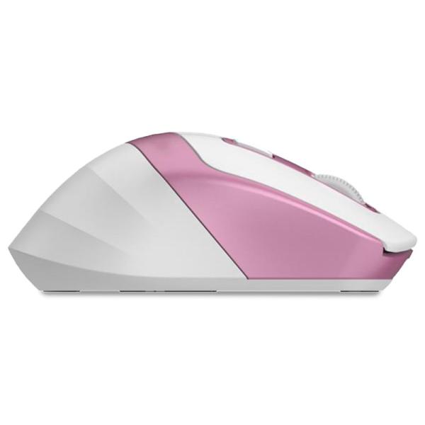 Ratón Inalámbrico Silencioso COOL Ergonomic Rosa-Blanco