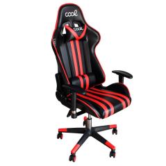 Sillón Gaming Premium COOL Ottawa Negro-Rojo