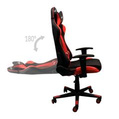 Sillón Gaming Premium COOL Ottawa Negro-Rojo