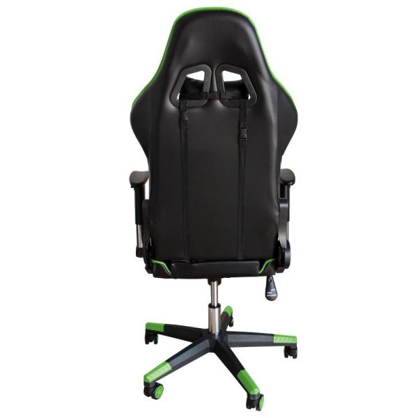 Sillón Gaming Premium COOL Tucson Negro-Verde