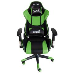 Sillón Gaming Premium COOL Tucson Negro-Verde