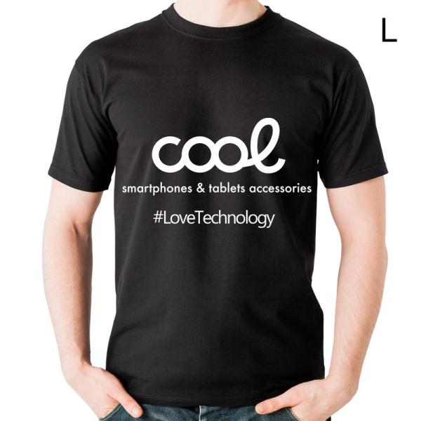 Textil Camiseta Cool Accesorios Talla L (Unisex) Negro
